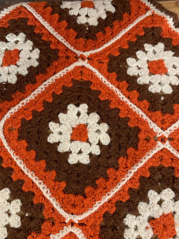Napperon Marron au Crochet